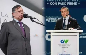 El Presidente Gustavo Petro y su homólogo Daniel Noboa.