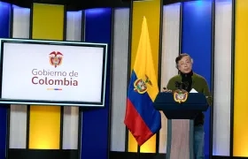 El Presidente Gustavo Petro.