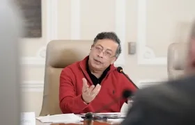 El Presidente Gustavo Petro.