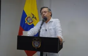 El Presidente Gustavo Petro.