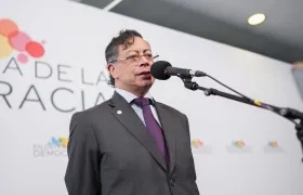 El Presidente Gustavo Petro.