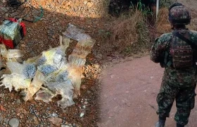 El artefacto explosivo que destruyó el Ejército.