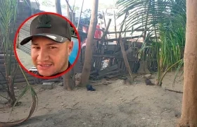 Enyerbeth Alberto Delpino Chirino y el lugar de los hechos.