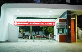 Fachada de la Universidad Autónoma del Caribe