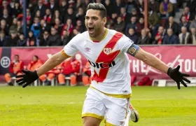 El hecho ocurrió cuando Falcao jugaba en el Rayo Vallecano.