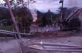 Incendio de Camión Cisterna