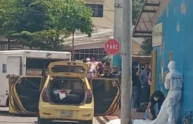 Lugar del hallazgo del cuerpo de la mujer