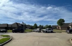 Lugar del tiroteo en Luisiana