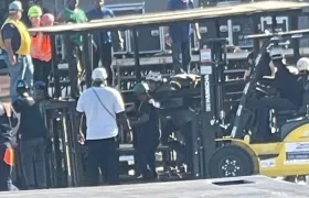 Lugar donde se hará el concierto en Río de Janeiro.