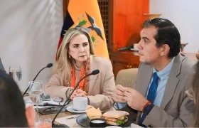 Mónica Heller, presidenta de Cámara de Comercio de Quito.