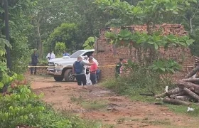 Lugar de la masacre. 