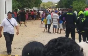 Foto de referencia de masacre reciente en La Guajira. 