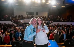 Juan Daniel Oviedo y Paloma Valencia.