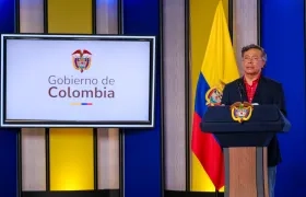 El Presidente Gustavo Petro.