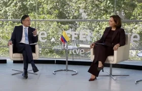 El Presidente Gustavo Petro.