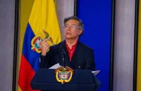 El Presidente de Colombia, Gustavo Petro.