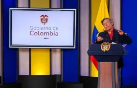 El Presidente Gustavo Petro.