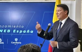 El Registrador Nacional de Colombia, Hernán Penagos.