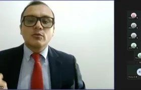 El Representante del Ministerio de Educación, Carlos Morales Guerrero. 