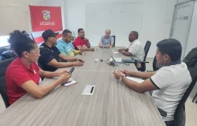 Reunión de los representantes del béisbol atlanticense.