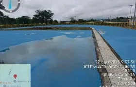 Unidad recreo deportiva en Tierralta, Córdoba.