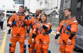 Tripulación del Artemis II.