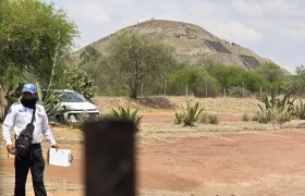 Zona arqueológica de Teotihuacán, donde se registró un ataque con arma de fuego este lunes