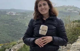 Amal Khalil, periodista asesinada en ataque israelí. 