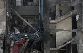 Destrucción en Líbano por ataques de Israel.