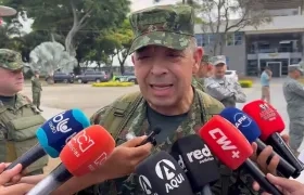 General Hugo Alejandro López, comandante de las Fuerzas Militares.