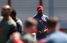 Vincent Kompany, entrenador del Bayern Múnich.