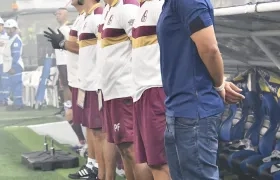 Lucas González, técnico del Deportes Tolima. 