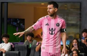El argentino Lionel Messi, actual jugador y capitán del Inter Miami. 