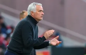 El portugués José Mourinho, entrenador del Benfica.