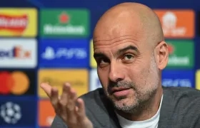 Pep Guardiola, entrenador del Manchester City. 