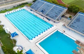 Piscinas de la Universidad del Atlántico. 
