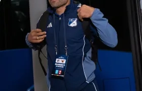 Radamel Falcao García, delantero de Millonarios. 