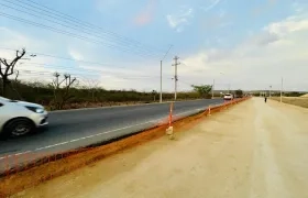 Aspecto del proyecto del Corredor Internacional del Atlántico. 