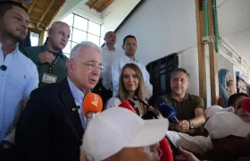 Álvaro Uribe y Paloma Valencia.