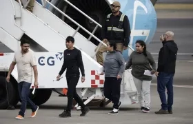 Llegaron 115 migrantes a Venezuela procedentes de Estados Unidos.