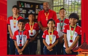 Estos son los estudiantes que estarán en competencia. 