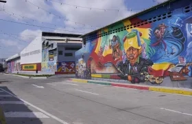 Museo a cielo abierto hace parte del recorrido. 