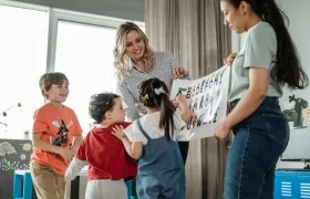 Los niños en los primeros años fortalecen su autoestima. / imagen de referencia