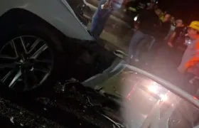 Imágenes del accidente.