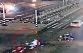Accidente en la Murillo.