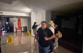 Aeropuerto Ernesto Cortissoz, sin energía.