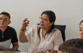 Alcira Sandoval, alcaldesa de Soledad.