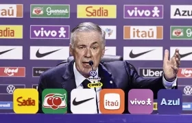 El seleccionador de Brasil, Carlo Ancelotti.