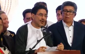 Iván Cepeda, candidato presidencial. 