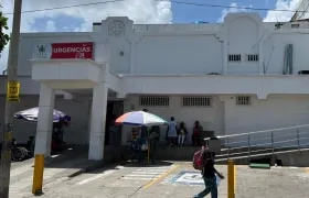 Clínica San Ignacio de Barranquilla, a donde fue llevadas las víctimas. 